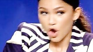 Flipping on Zendaya's vibrating panties when she doesn't expect it - Celebs