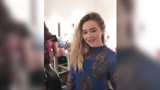 Celebrities: Sabrina Carpenter is a doxy. I'm going to cum all over myself. fuck
