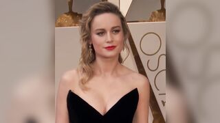 Celebrities: Imagining Brie Larson's face drenched in cum always receives me off.
