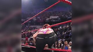 Celebrities: WWE's Lita looking sexy af wearing a strap