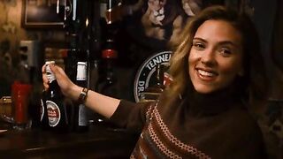 Celebrities: When you're at the bar and Scarlett Johansson looks at you like this, you know that she's down to fuck.