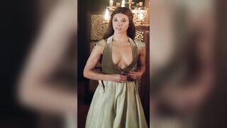Natalie Dormer...when this scene came up on GOT I immediately pulled my cock out and started stroking - Celebs