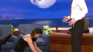 Celebrities: Nina Dobrev teasing the shit without Conan