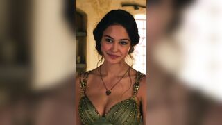 Celebrities: Courtney Eaton's cock pleasant cleavage & cute face are a winning combination