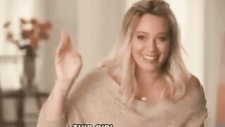 Who wants to try some BBC?. Hilary Duff: - Celebs
