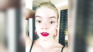 anya Taylor Joy literally begging for it