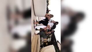 Celebrities: The Kardashians playing with every other, you know they have huge family fuckfests when they're not on camera