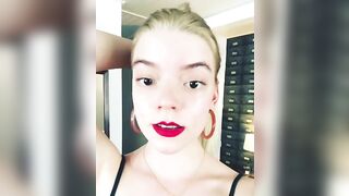 Anya Taylor-Joy has one of the most cummable faces ever. She makes me so horny - Celebs