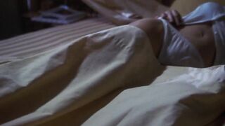 Celebrities: Pumping Elizabeth Shue. Remove her blanket and pants, un-button her shirt. She desires to be fucked by you.