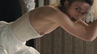 Kinky Keira Knightley enjoys getting spanked as her nipples get hard - Celebs
