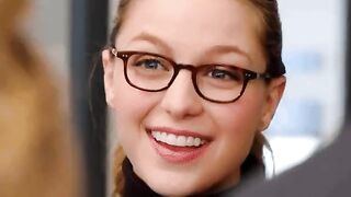 Celebrities: Jealous secretary Melissa Benoist is back. Trying to keep a str8 face when she runs into you and your gal.