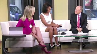 Celebrities: sandra smith grabbing the spike of her heels is so sexy. I desire to fondle her legs during the time that she wraps 'em around me