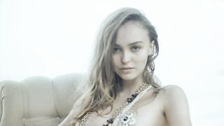 I fucking love Lily-Rose Depp. I want to clamp her jaw with my hands like a vice while I'm fucking her from behind. - Celebs