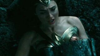 Celebrities: Girl Gadot's Wonder Woman when she tries to take in greater amount cock than she can handle