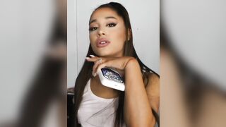Celebrities: Ariana Grande has these sort of lips that I desire to take up with the tongue and engulf. Then make her put on greater amount lip gloss in advance of I face fuck her.