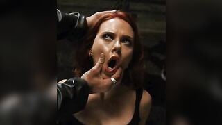 Celebrities: Marvel sure knows how to market their prime cumdump Scarlett Johansson