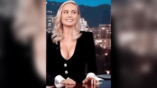 Brie Larson waiting for you to turn off the vibrating panties she had to wear for her first guest host job, after losing a bet to you. - Celebs