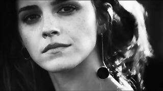 Celebrities: Emma Watson's sultry look.