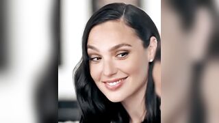 Celebrities: Sitting across from her husband talking, you feel a hand slip over and grab your crotch. Looking over, Girl Gadot's giving you this look...