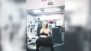Celebrities: Jordyn working out her consummate ass