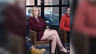 dakota Fanning - Who else wants to smack those alluring legs of her ?