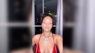 Celebrities: Rihanna being a tease