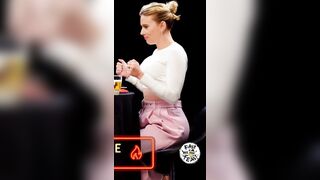 Celebrities: I would have loved for Scarlett Johansson to bounce on my tongue and let me engulf her spicy asshole just now following her Sexy Ones interview.