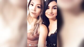 Nice-looking faces made me bust