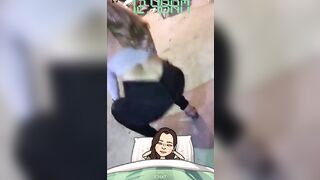 The way she works that ass made me discharge litres 