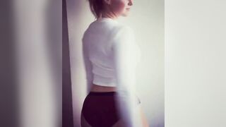 Iskra Lawrence shaking her ass made me cum so hard my toes curled.