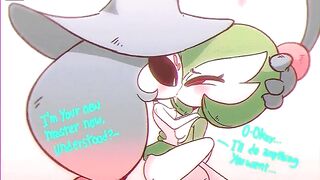 Hatterene dominating gardevoir