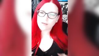 I love watching MechaRandom42 on YouTube play around with her large nerd gal boobs