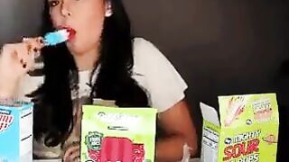 Kidding: Nikki Limo Engulfing on a Popsicle??